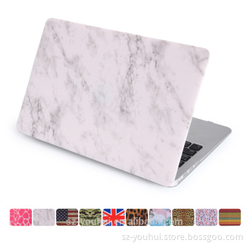 Best Selling Luxury Ultra Slim PU Leopard Camouflage Wood UK Flag Design Cover Case for Macbook Air 13.3" 11.6"